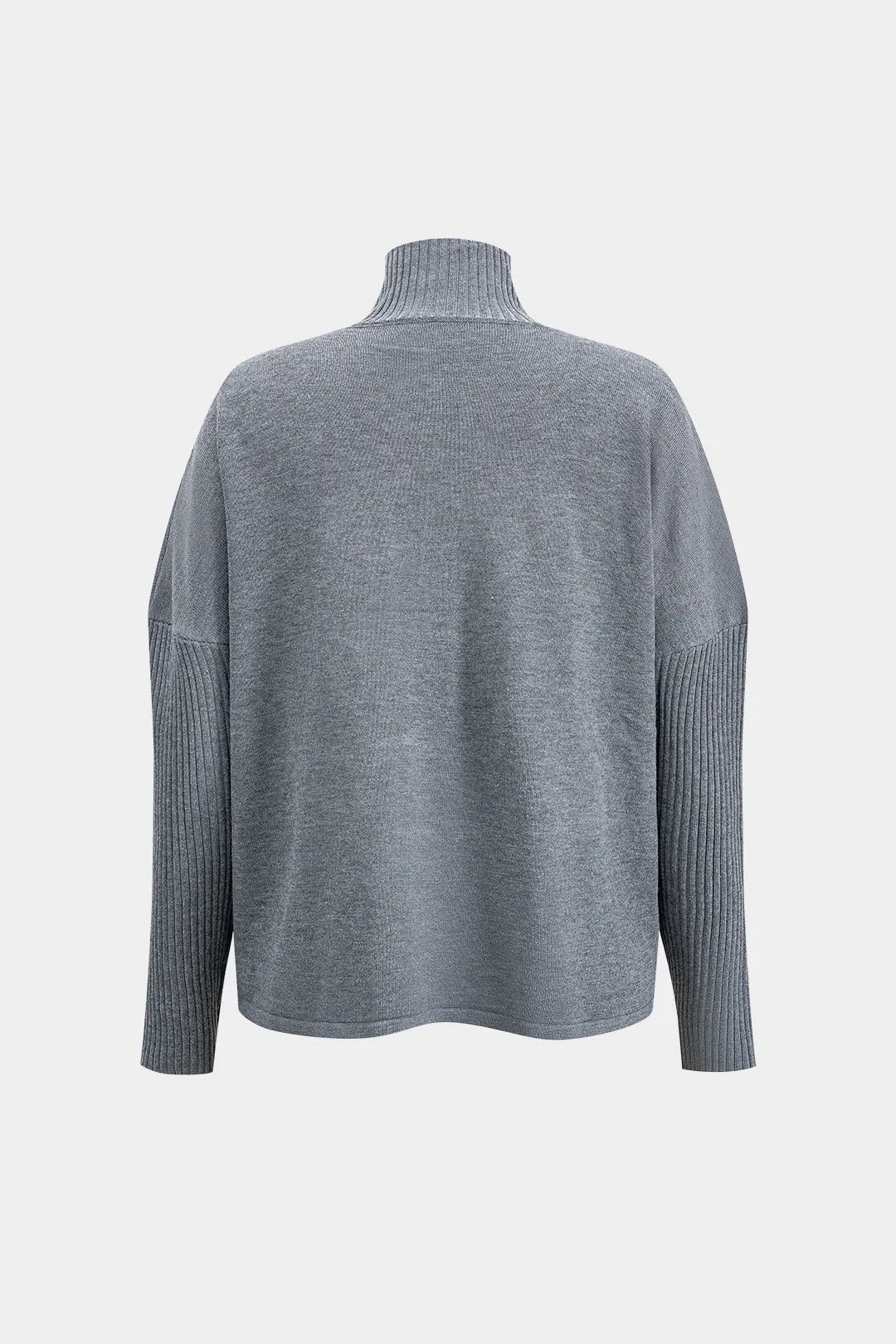 Turtleneck langærmet top og nederdel sæt sold by Micas product image thumbnail 3