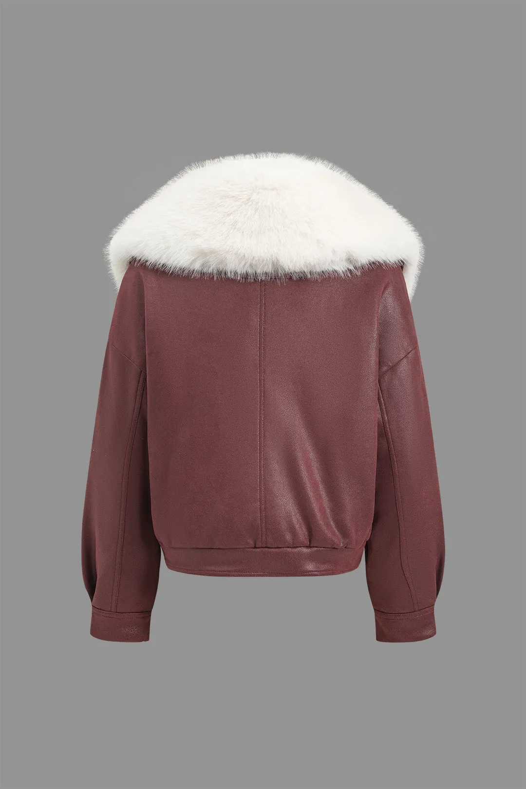 Faux læder lynlåsjakke sold by Micas product image thumbnail 2