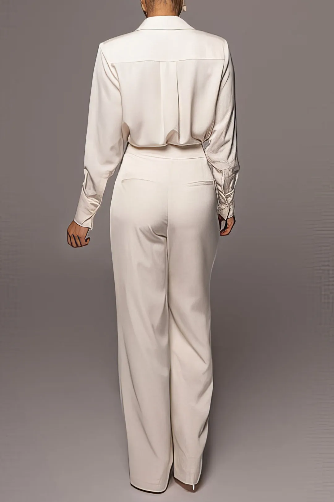 High Waist Wide Leg Trousers sold by Micas product image thumbnail 2