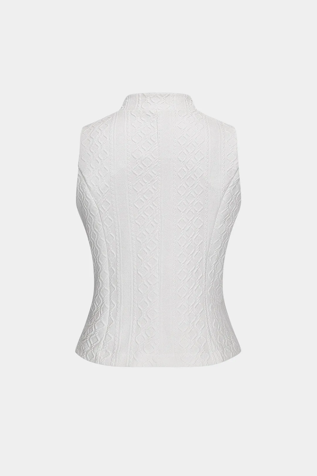 Button Detail Sleeveless Vest sold by Micas product image thumbnail 2