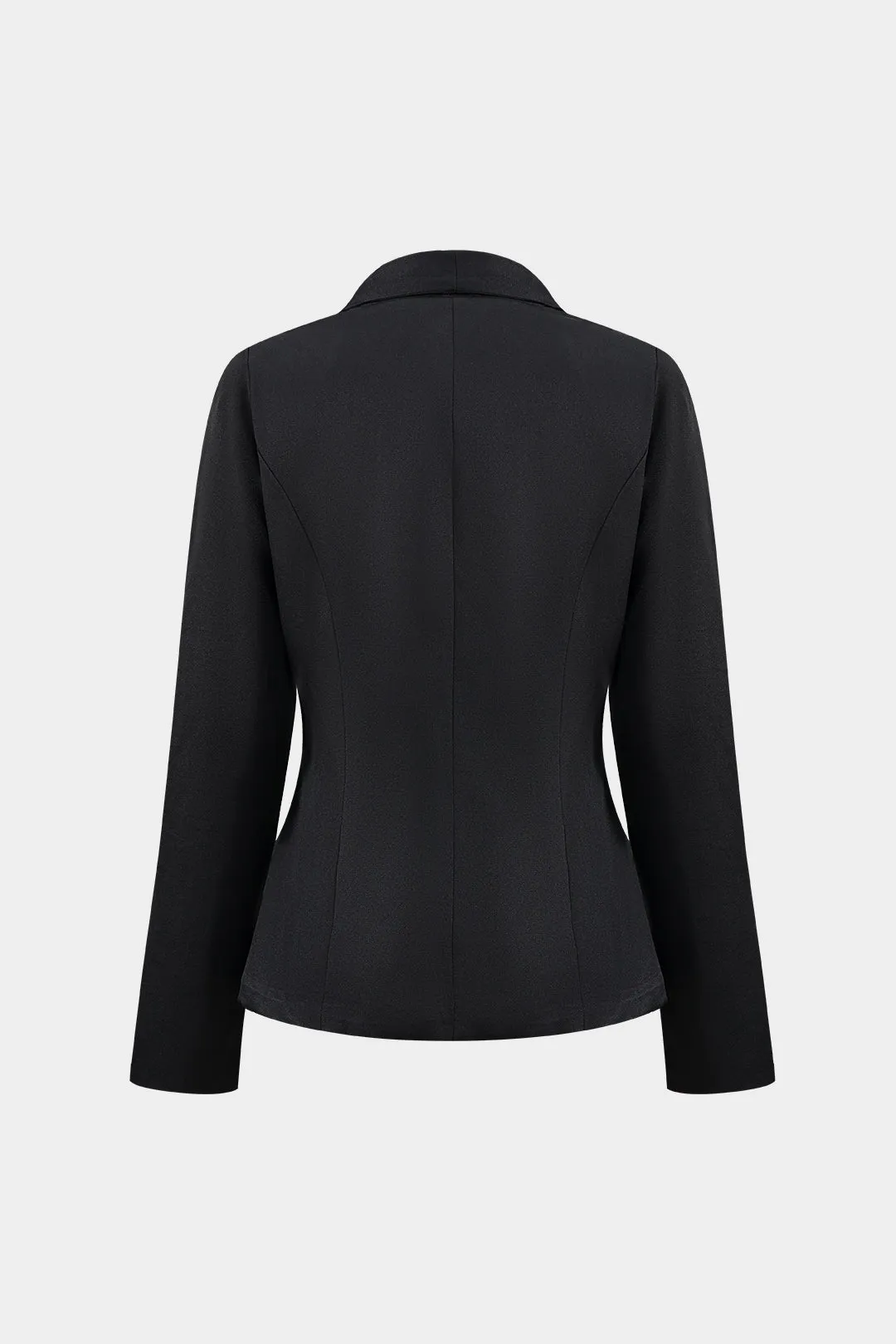 Metal Button V-neck Blazer sold by Micas product image thumbnail 2