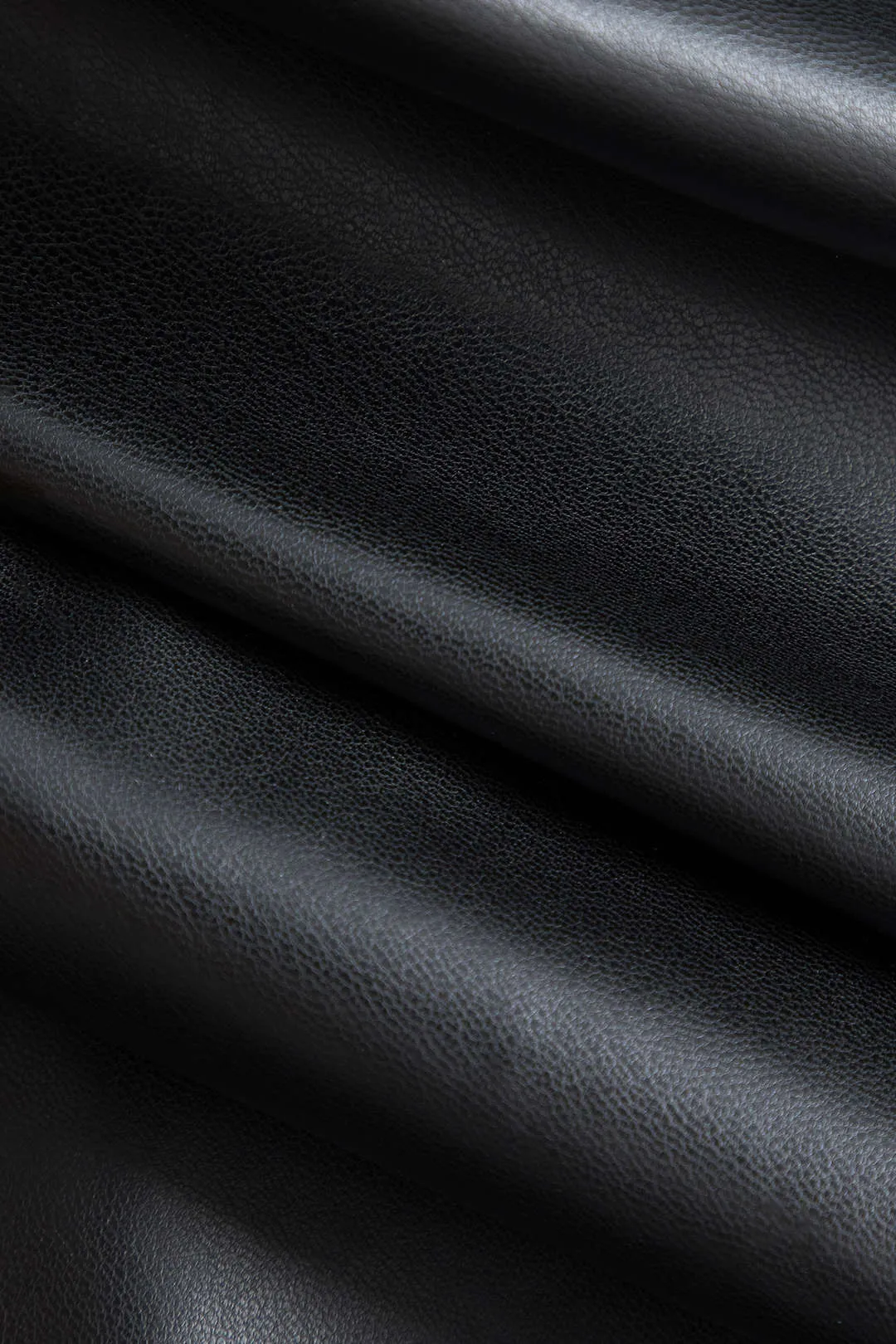 Faux læderknap asymmetrisk bæltet frakke sold by Micas product image thumbnail 3