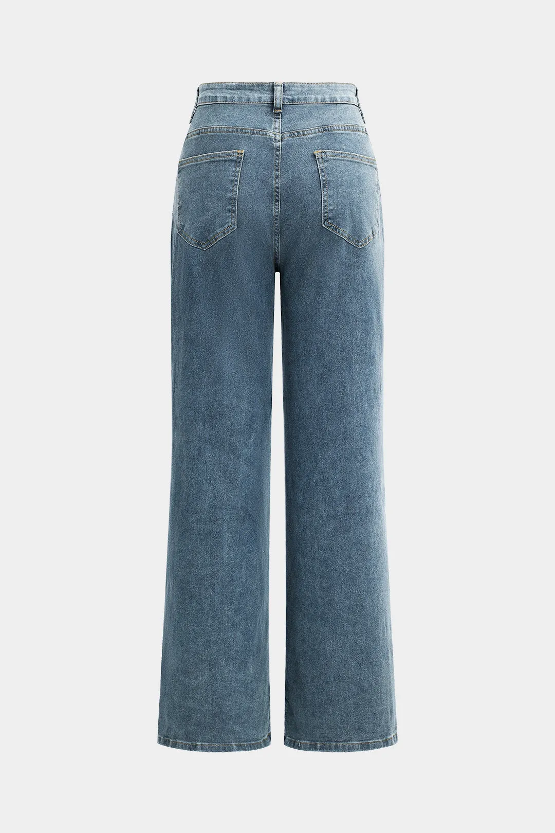 Denim skåret lige ben jeans sold by Micas product image thumbnail 2