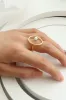 Metal Pearl Ring sold by Micas