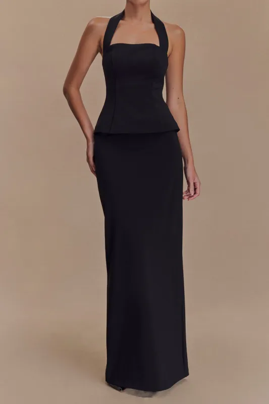 Halter Neck Tank Top And Maxi Skirt Set sold by Micas