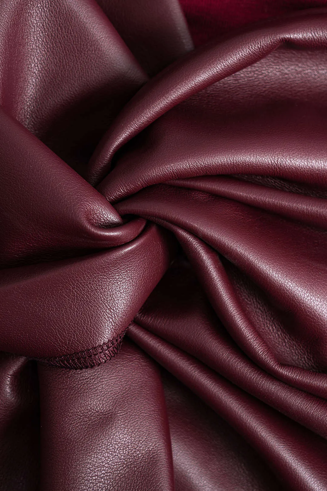 Faux læder patchwork mini kjole sold by Micas product image thumbnail 4