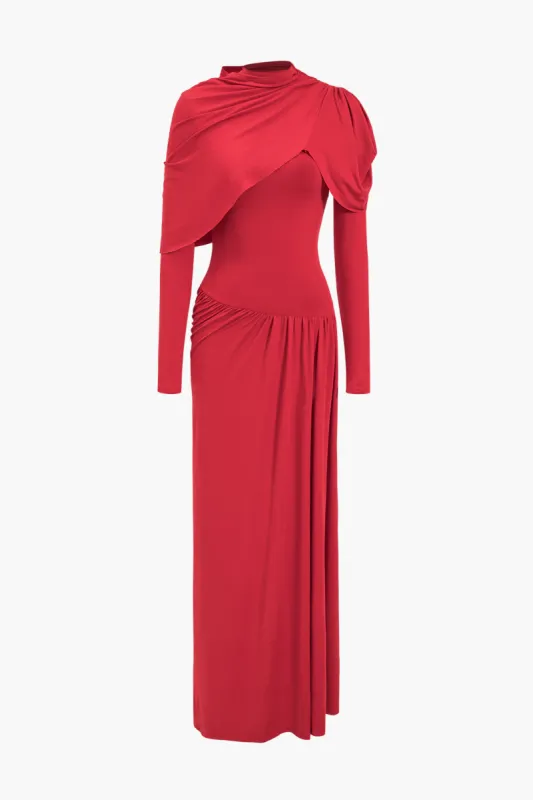 RUCHED LANG SEMME MAXI Kjole sold by Micas