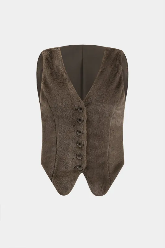 Button Sleeveless Tank Tops sold by Micas