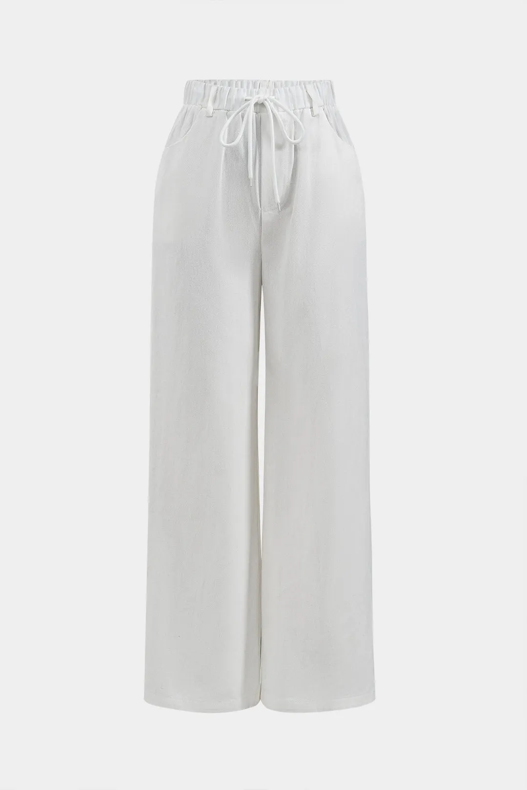 Tie-Up Wide Leg Trousers sold by Micas