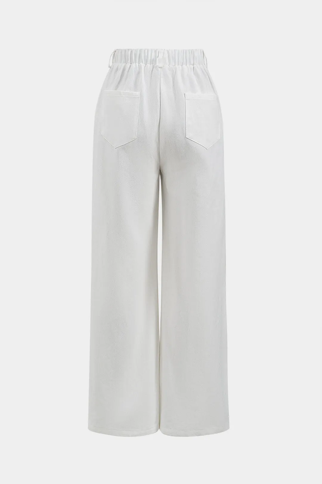 Tie-Up Wide Leg Trousers sold by Micas product image thumbnail 2
