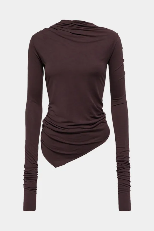 Backless Twist Knot Long Sleeve Top sold by Micas