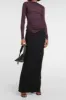 Backless Twist Knot Long Sleeve Top sold by Micas
