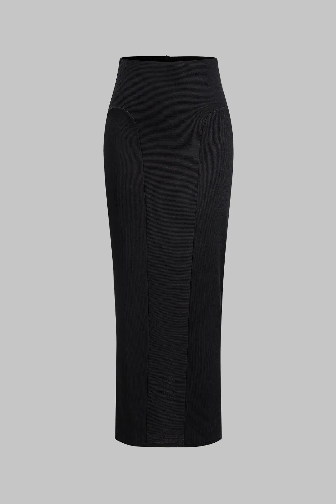 Twist Knot Patchwork Langærmet skjorte og nederdel sæt sold by Micas product image thumbnail 4