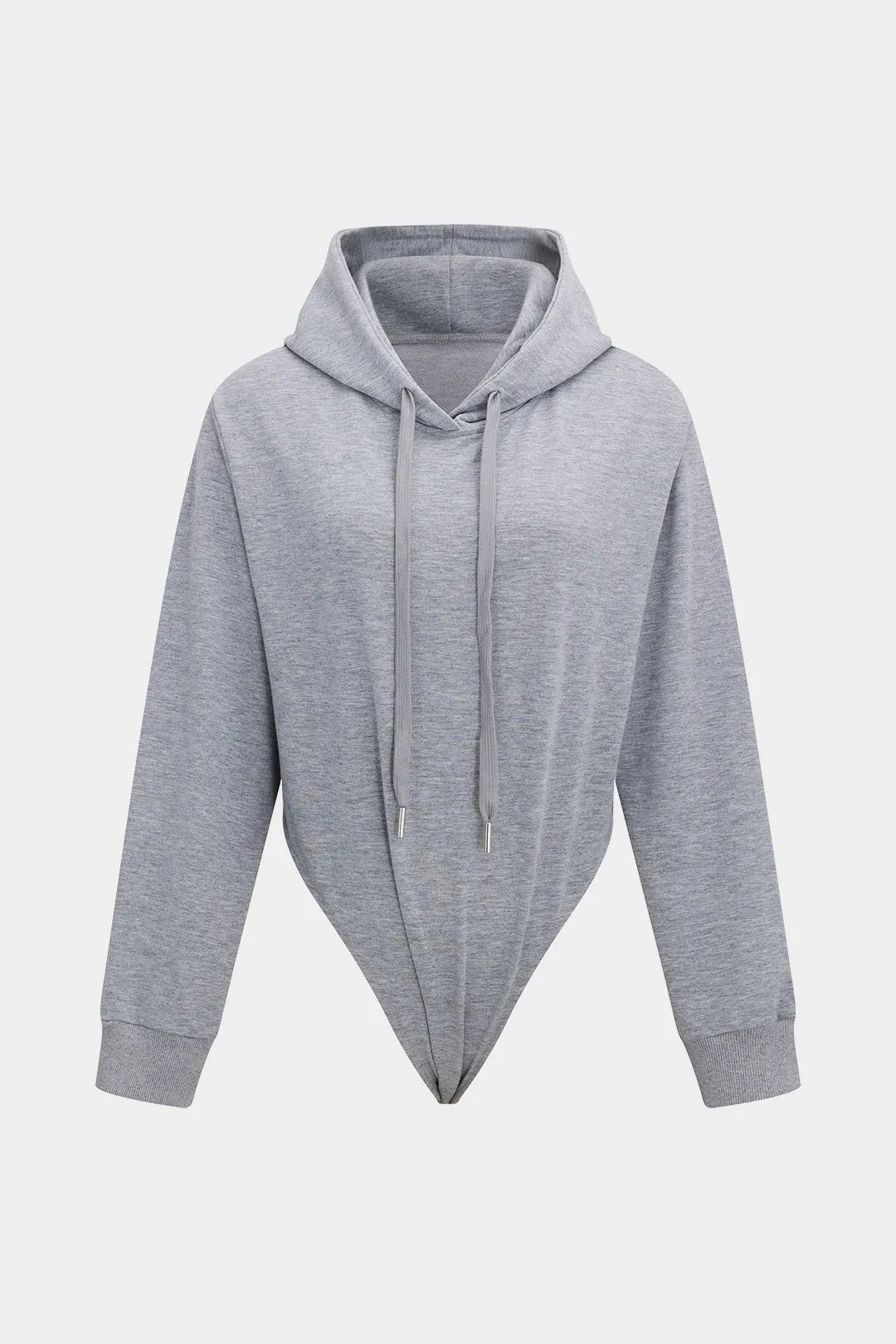 Drawstrings hætte langærmet top og bukser sæt sold by Micas product image thumbnail 2