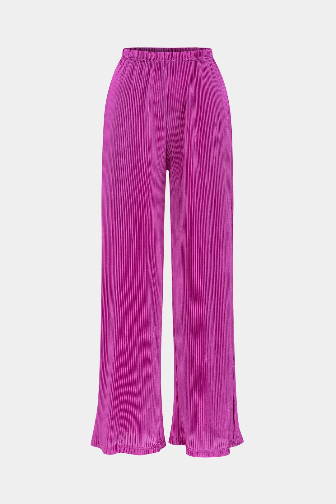 Long-Sleeve Top And High Waist Wide Leg Trousers Set sold by Micas product image thumbnail 4