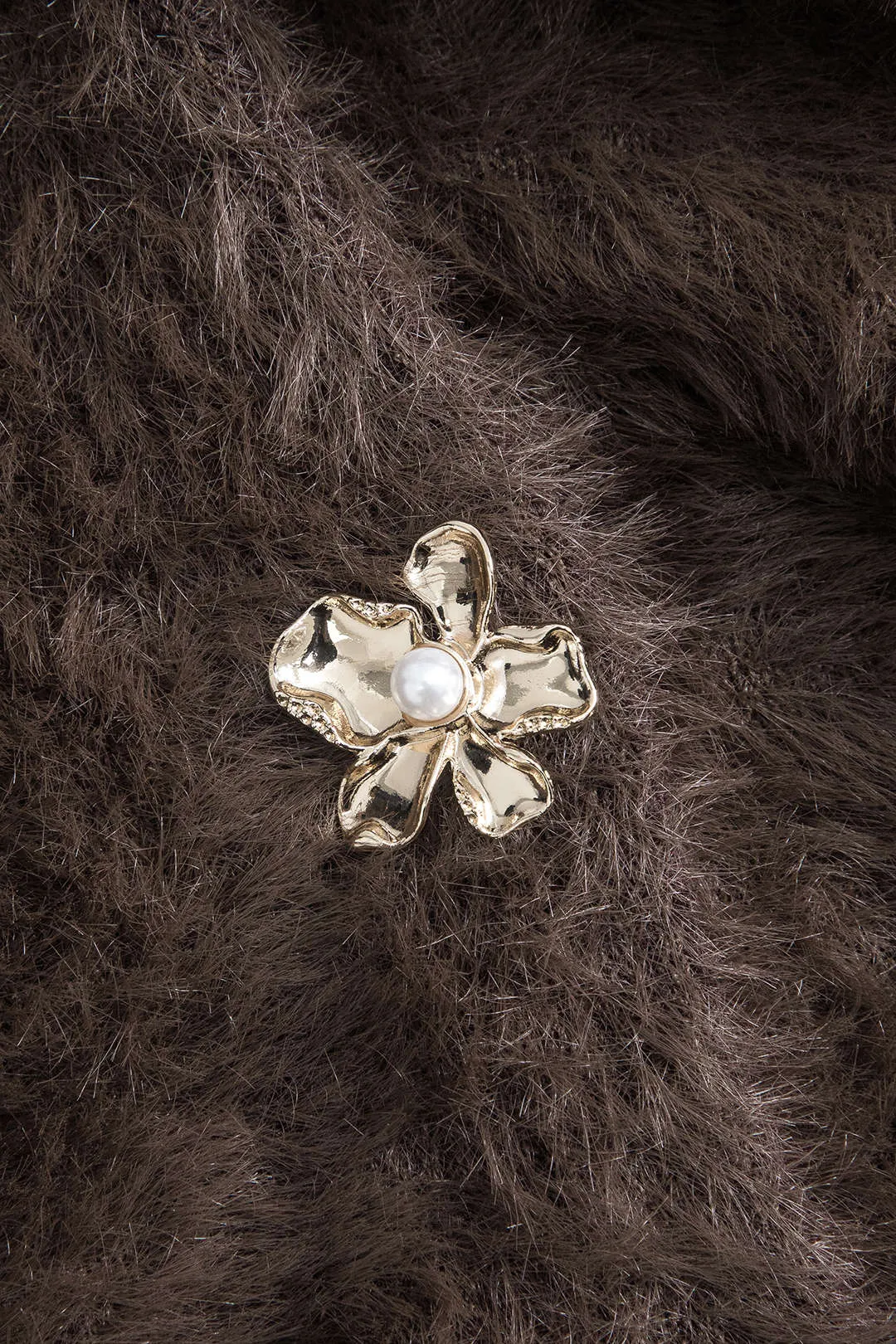 Strikket knap langærmet cardigan sold by Micas product image thumbnail 3