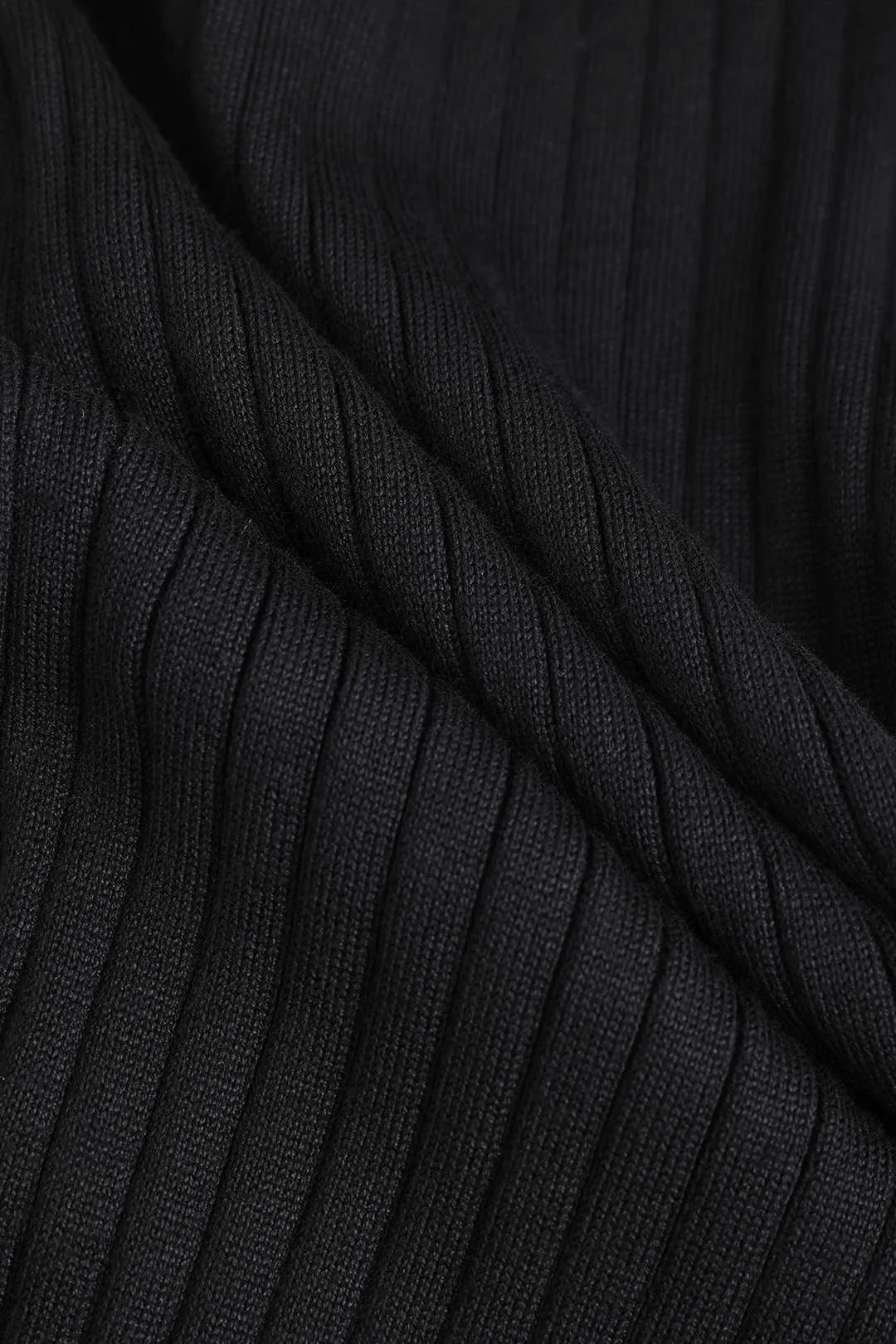 Strik knap rund hals langærmet kjole sold by Micas product image thumbnail 4