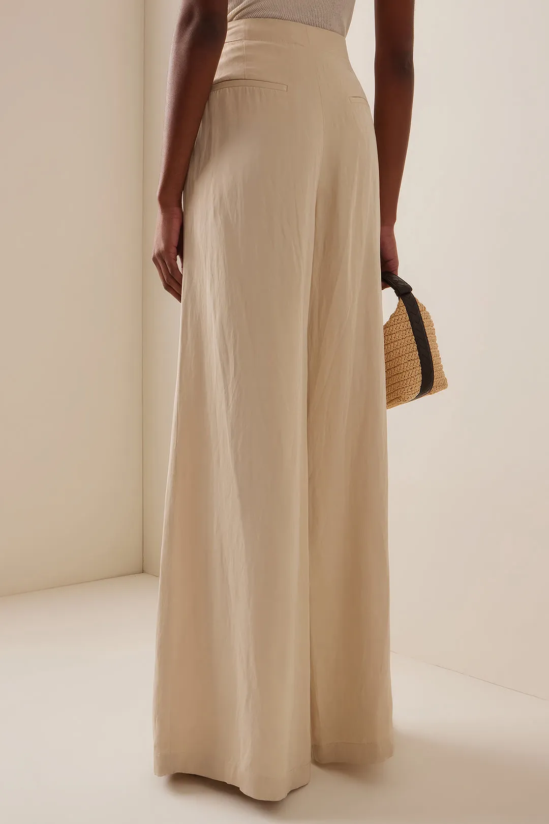 High Waist Pocket Wide Leg Trousers sold by Micas product image thumbnail 2