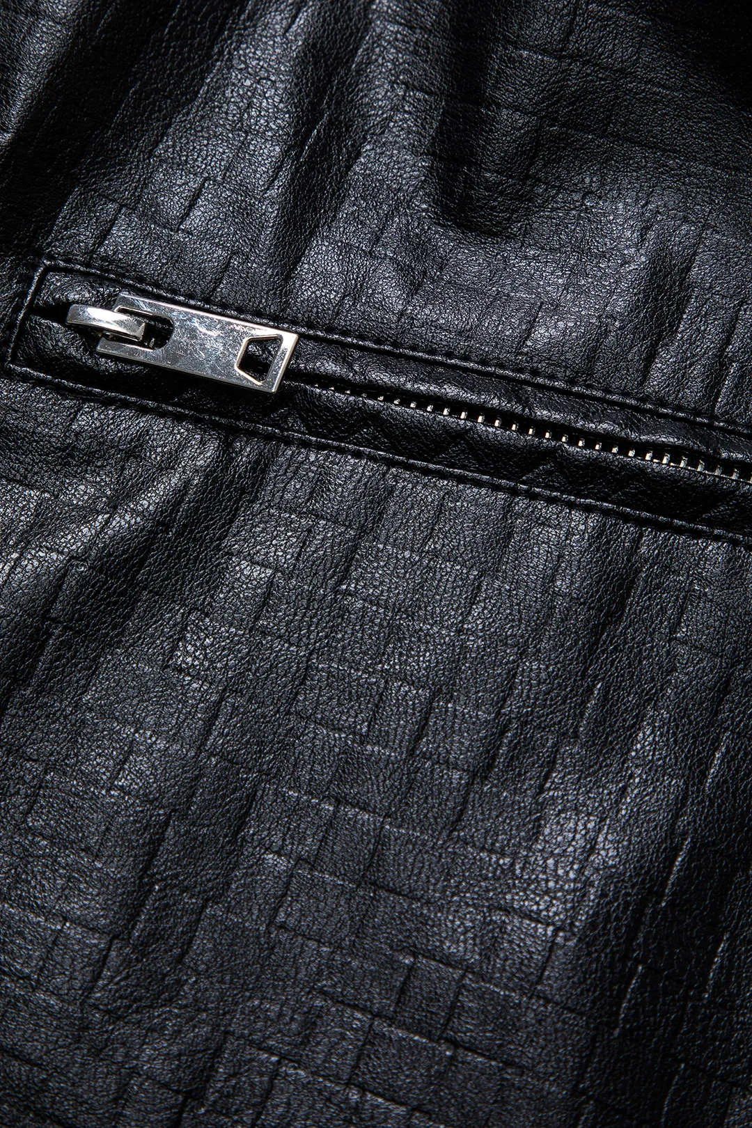 Faux Leather Pocket Zipper Skirt sold by Micas product image thumbnail 5