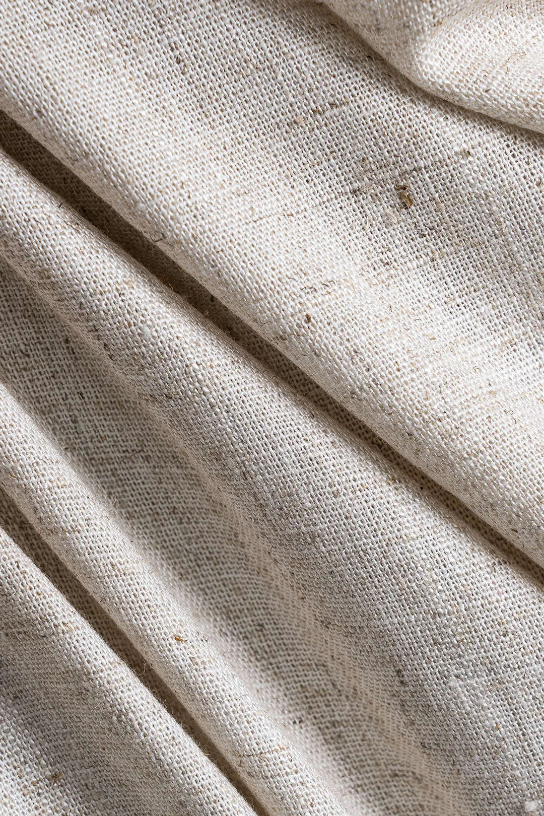 Faux læder linned patchwork ruched nederdel sold by Micas product image thumbnail 4