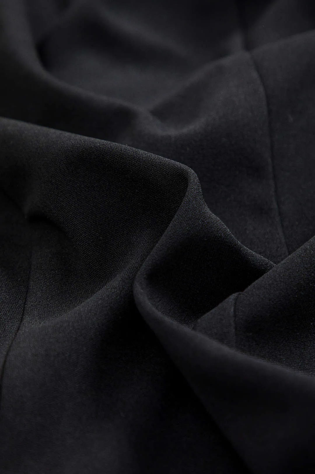 Plus Size Pleated Button Patchwork Bell Sleeve Mini Dress sold by Micas product image thumbnail 5