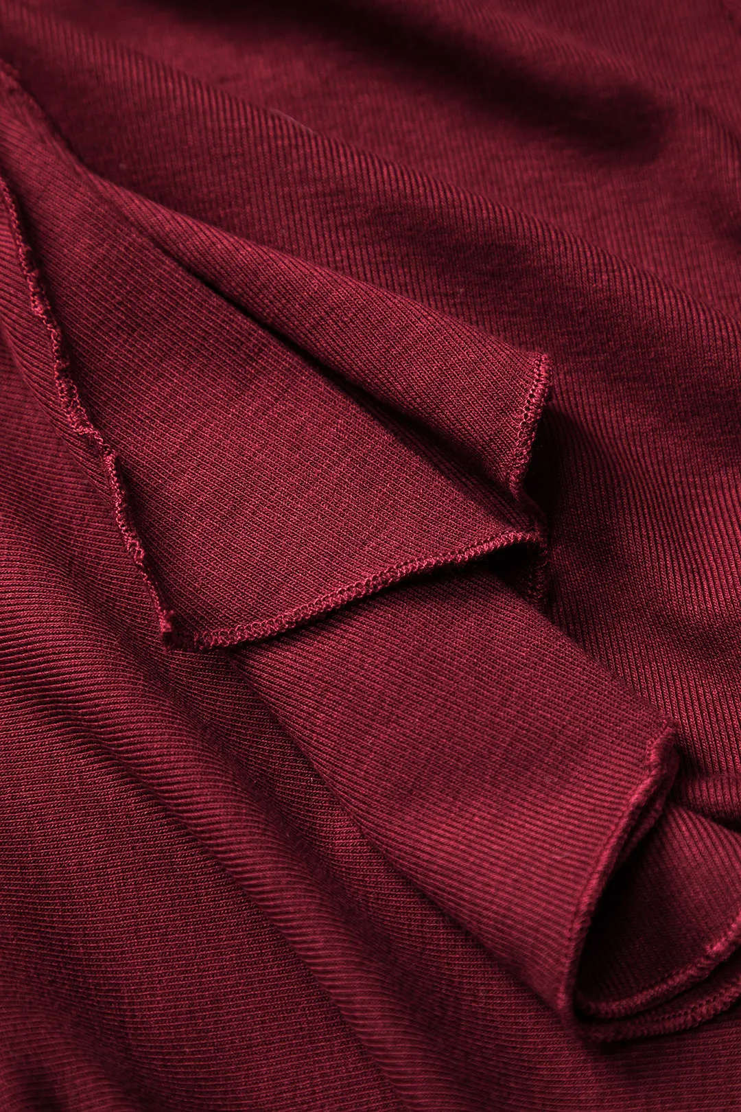 Plus størrelse ruffle asymmetrisk langærmet mini kjole sold by Micas product image thumbnail 3