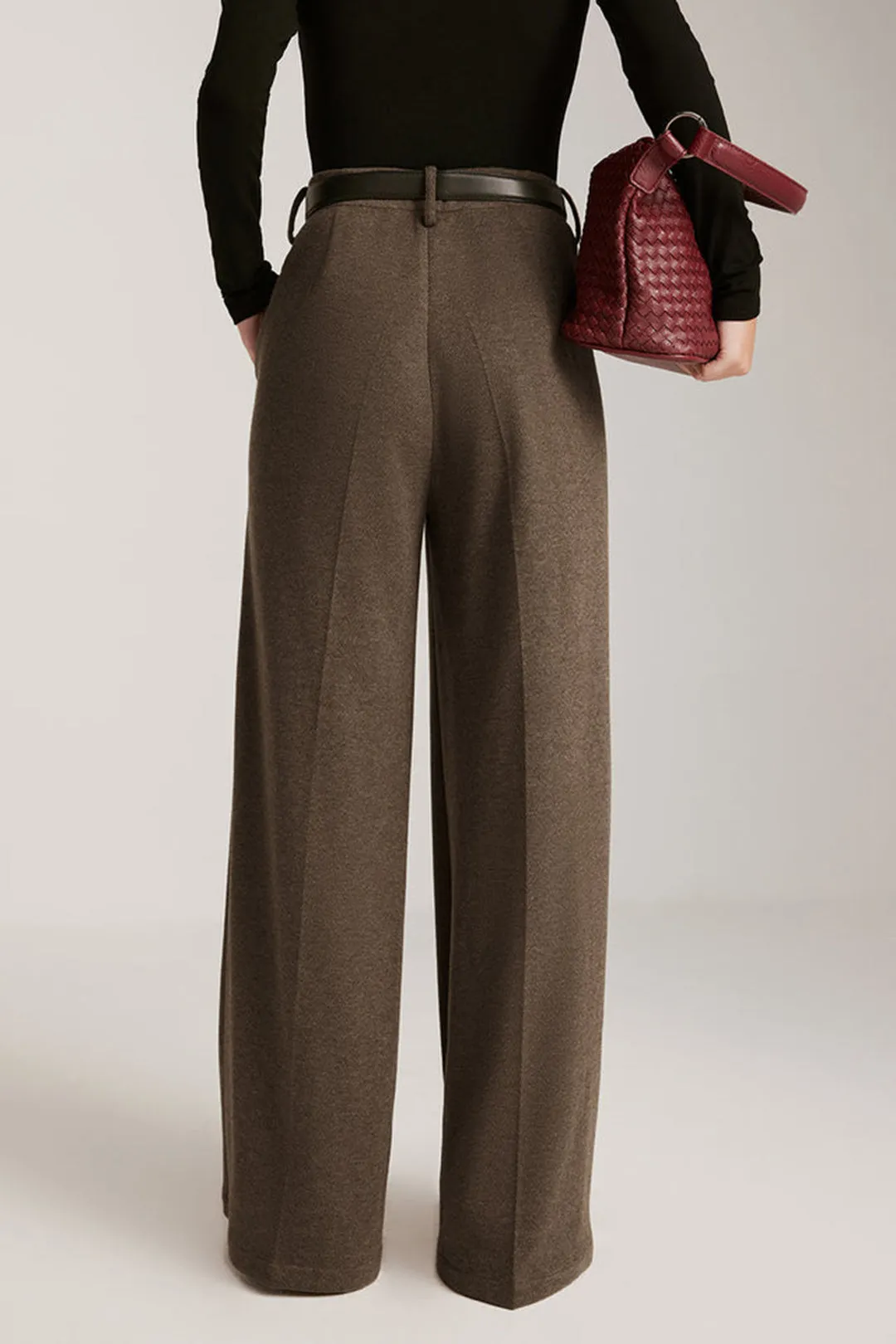 High Waist Wide Leg Trousers sold by Micas product image thumbnail 2