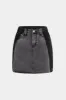 Denim knaplomme nederdel sold by Micas