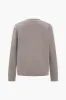 Sweater Button Pocket Round Neck Long-Sleeve Cardigan And Trousers Set sold by Micas