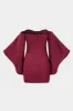 Pleated Bell Sleeve Mini Dress sold by Micas