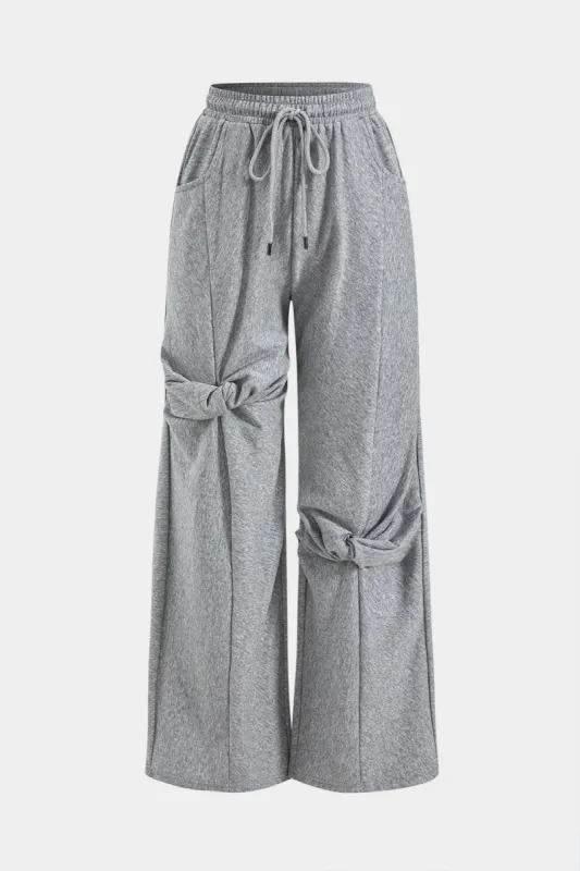 Twist Knot DrawString Pocket Bukser sold by Micas