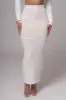 Twist Cut Out Long Sleeve Top And Skirt Set sold by Micas