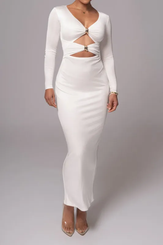 Cut Out Long Sleeve Maxi Dress sold by Micas