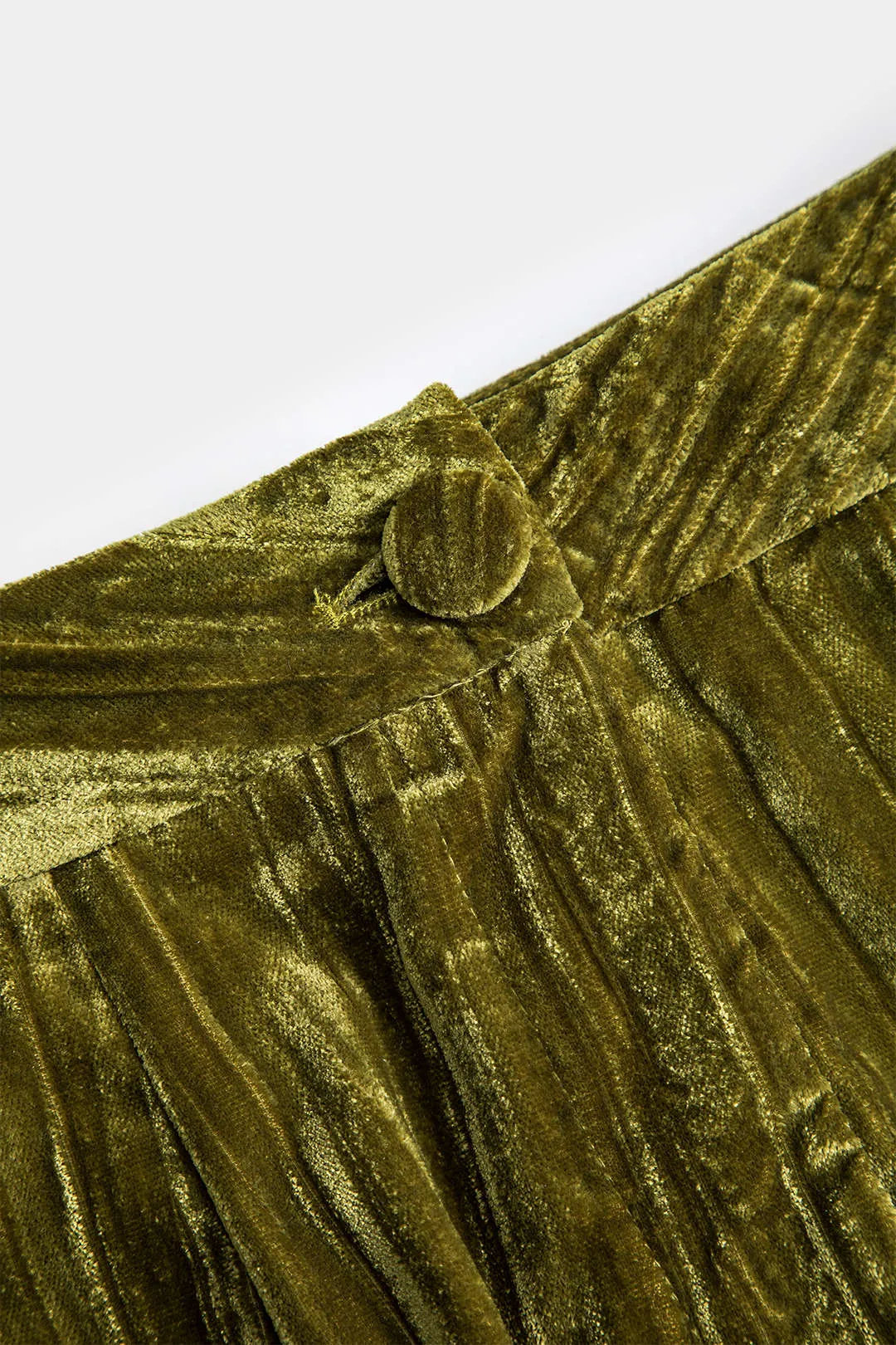 Velvet Pocket Button Trousers sold by Micas product image thumbnail 3