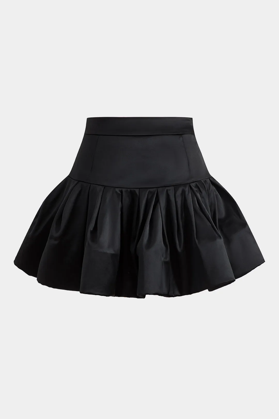 Satin Ruched Puff Skirt sold by Micas product image thumbnail 2