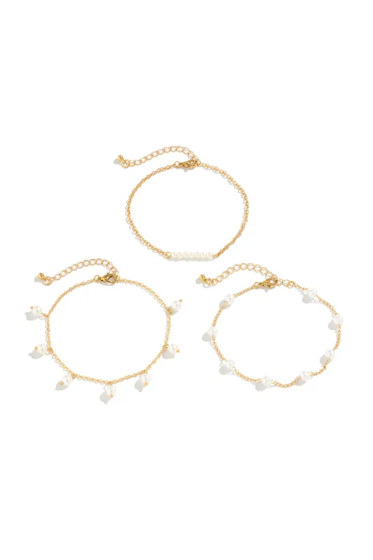 Pearl Chain Ankllet sold by Micas