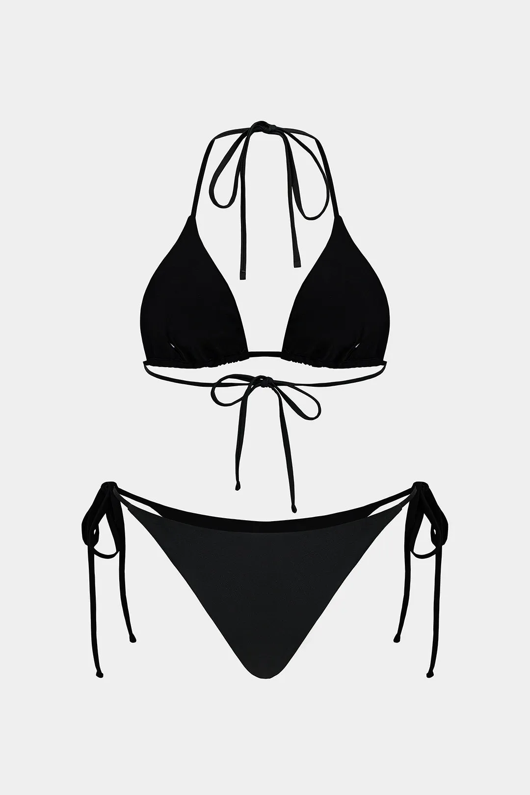 Rhinestone Tie Up Backless Bikini Set sold by Micas product image thumbnail 2