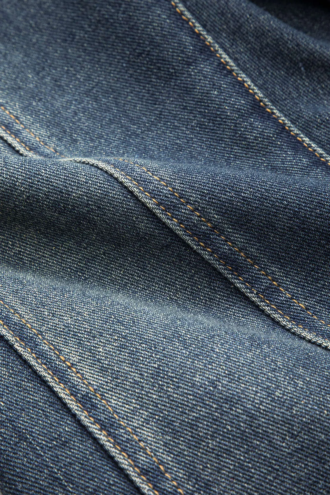 Denim Tie-Up Straight Leg Jeans sold by Micas product image thumbnail 4