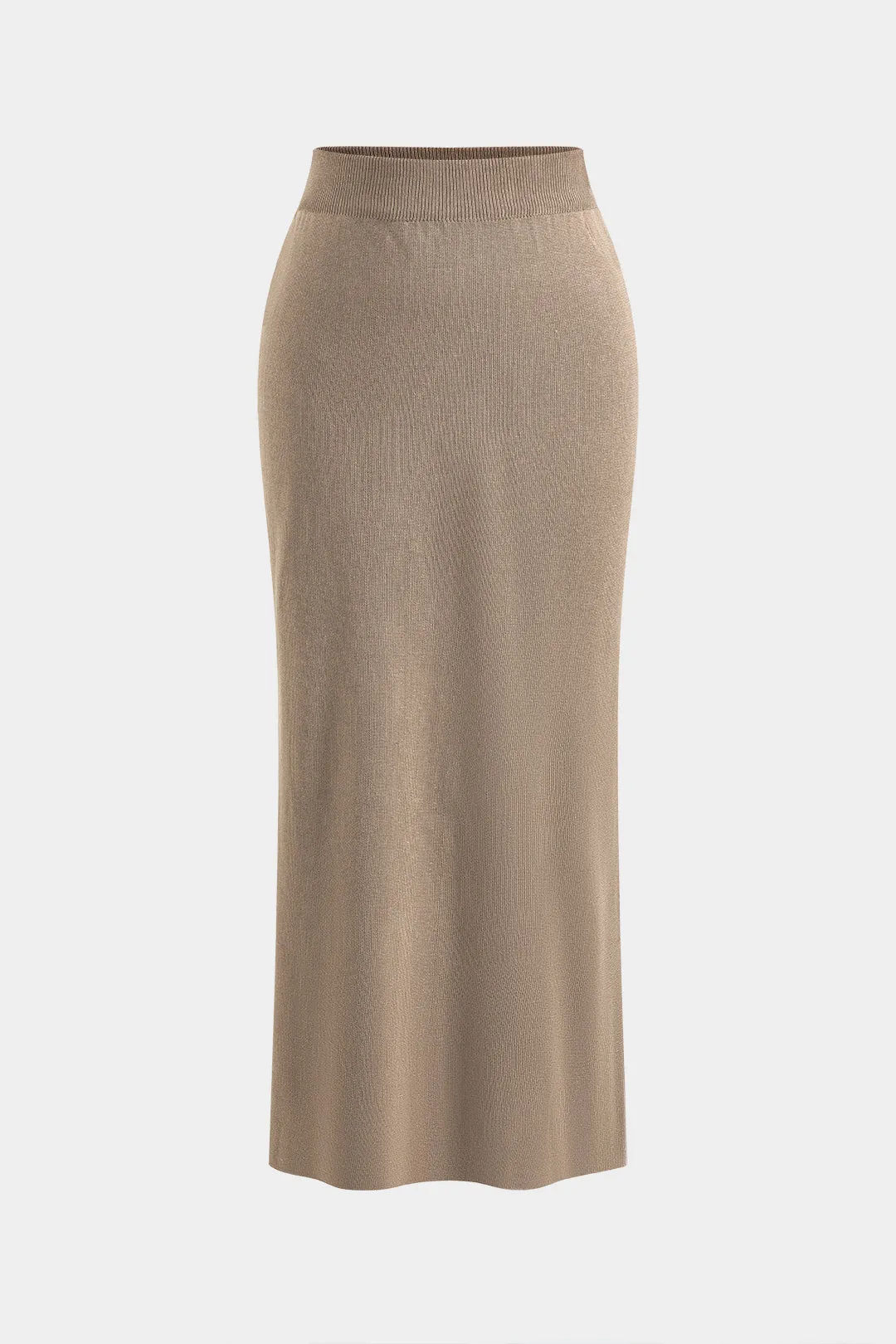 Strik knaplomme langærmet cardigan og nederdel sæt sold by Micas product image thumbnail 5