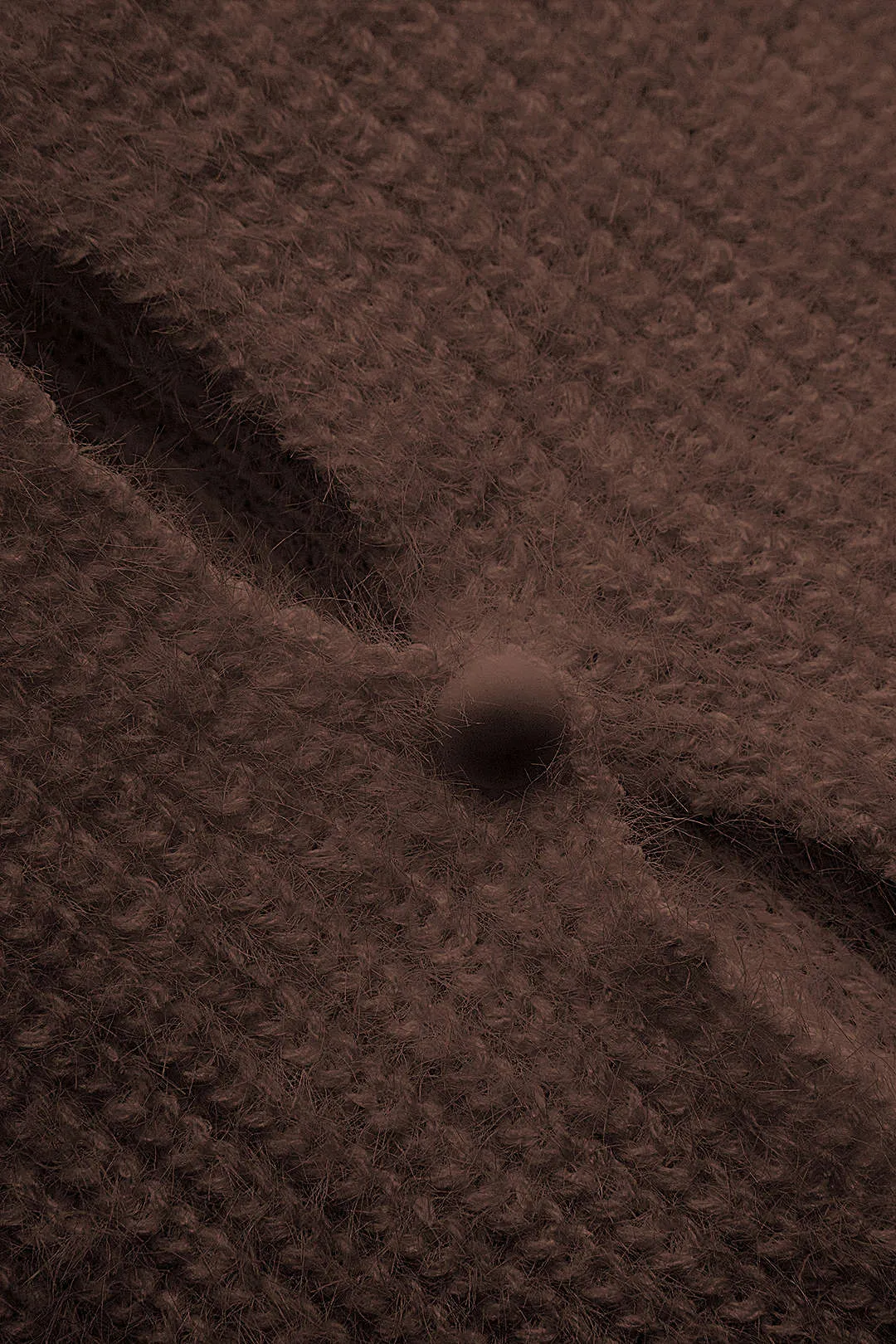 Plus Size Knit Button Cut Out Long-Sleeve Cardigan sold by Micas product image thumbnail 4