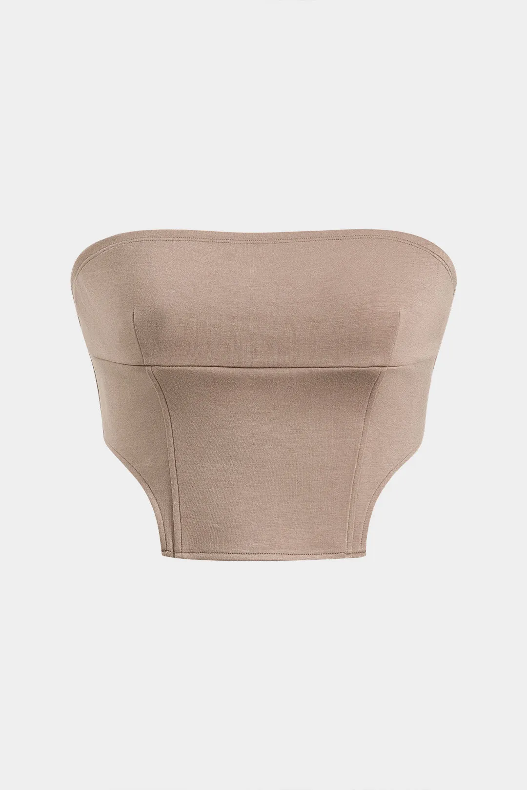 Solid Tube Top And Cover Up And Trousers Set sold by Micas product image thumbnail 2