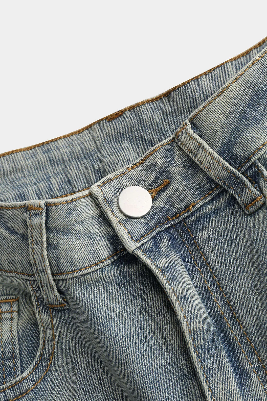 Denim patchwork blussede ben jeans sold by Micas product image thumbnail 3