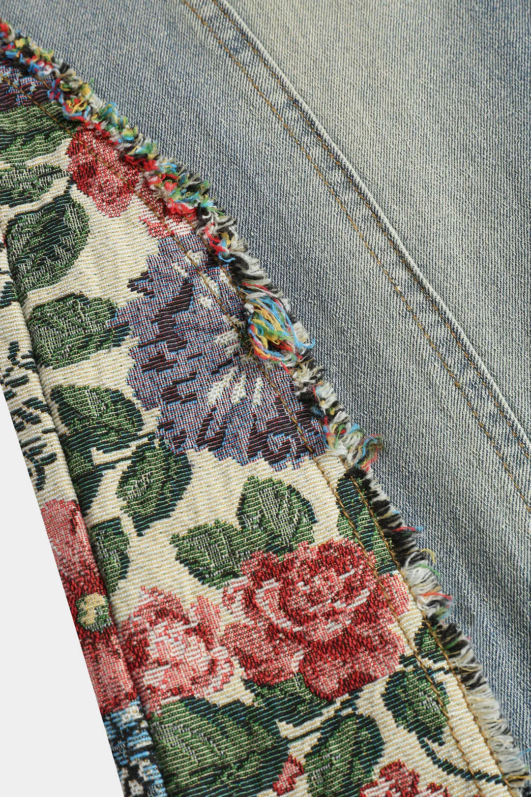 Denim patchwork blussede ben jeans sold by Micas product image thumbnail 4