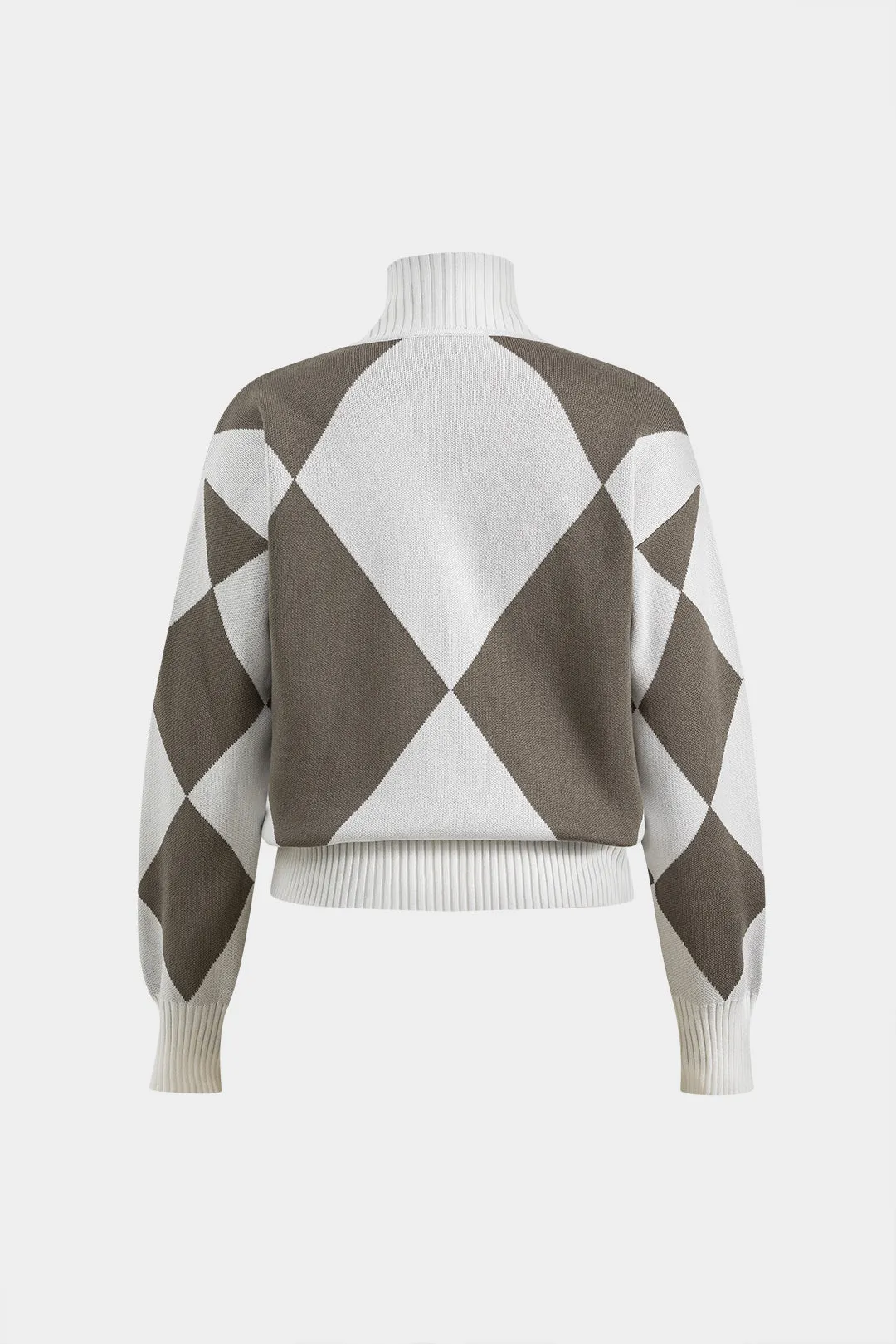 Color Block Turtleneck Top And Pants Set sold by Micas product image thumbnail 3