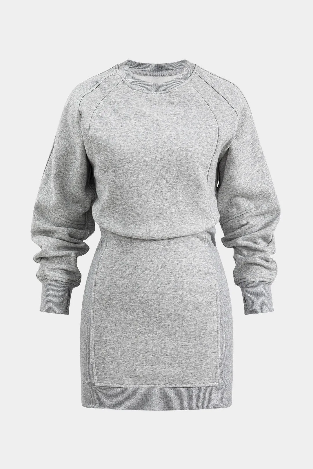 Basic Long Sleeve Mini Dress sold by Micas