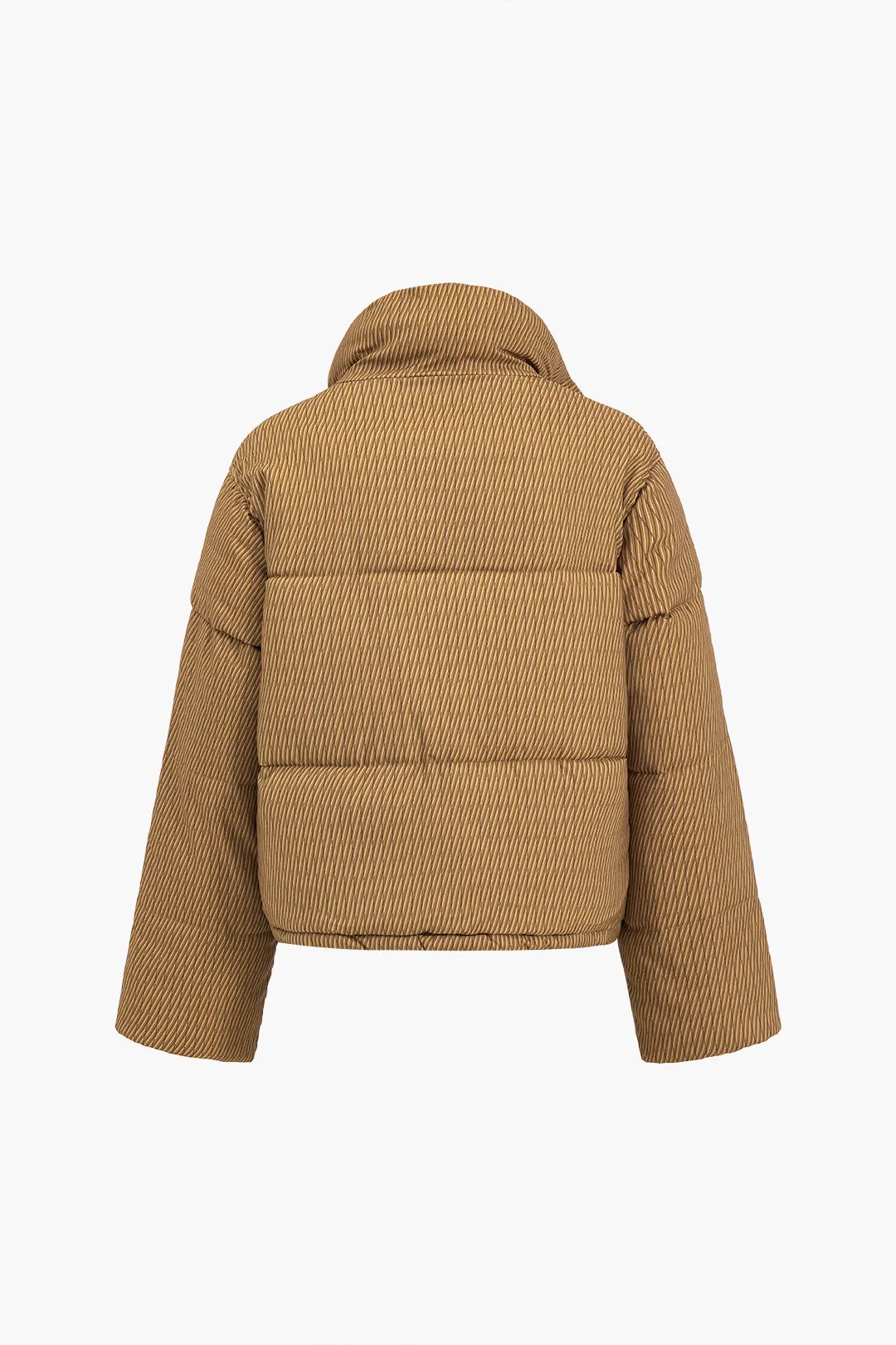 Striber polstret lomme -knap puffer sold by Micas product image thumbnail 2