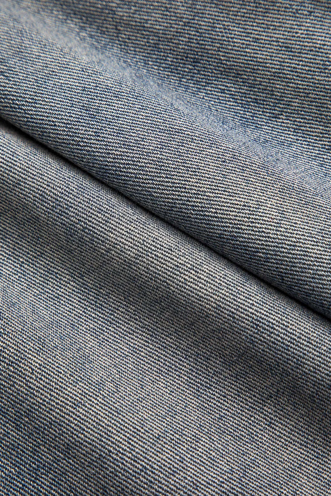 Denim patchwork lomme -knap jeans sold by Micas product image thumbnail 4