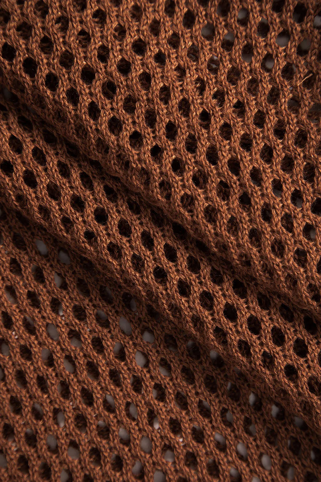 Knit Fringe Cut Out Sleeveless Dress sold by Micas product image thumbnail 3