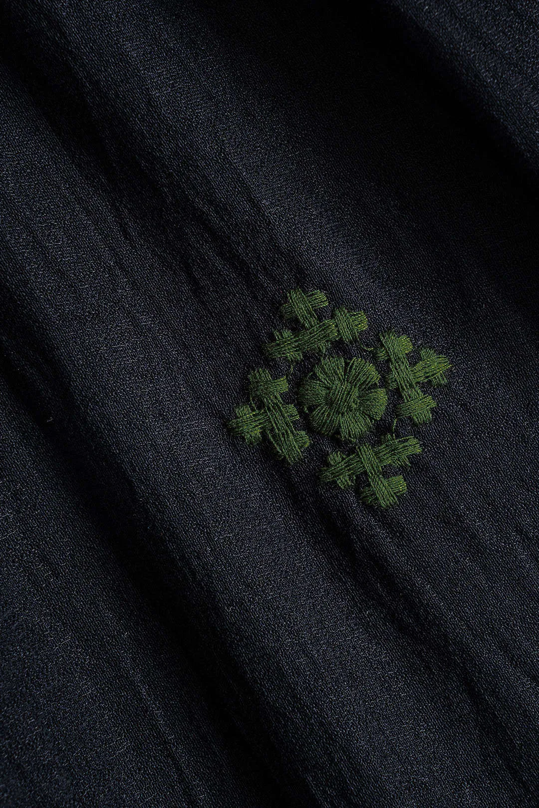 Embroidery Pattern Wide Leg Trousers sold by Micas product image thumbnail 3