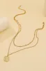 Metallica Chain Portrait Coin Pendant Necklace sold by Micas